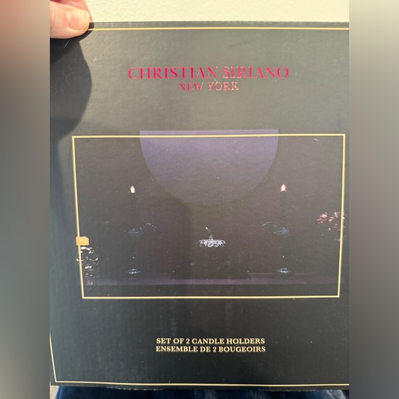 Crow taper Candle Holders pair - Picture 8 of 16